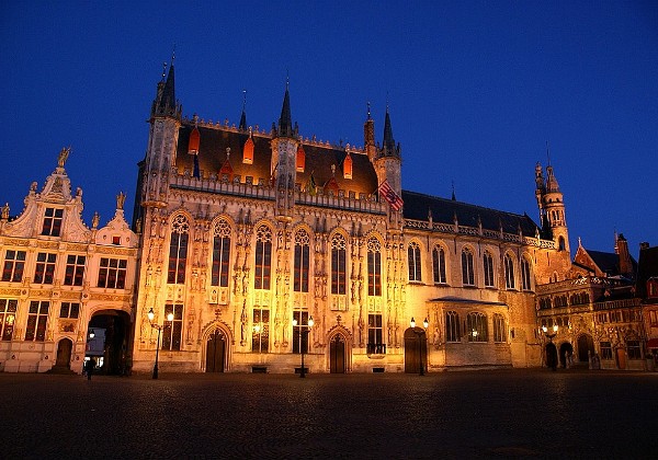 Brugge by night